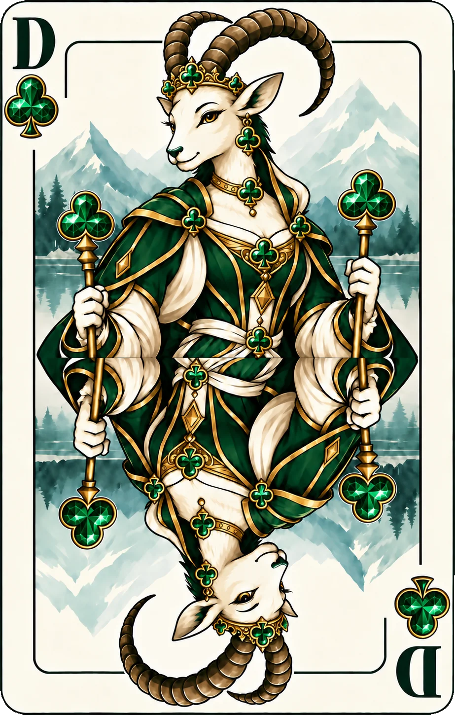 Kreuz Dame